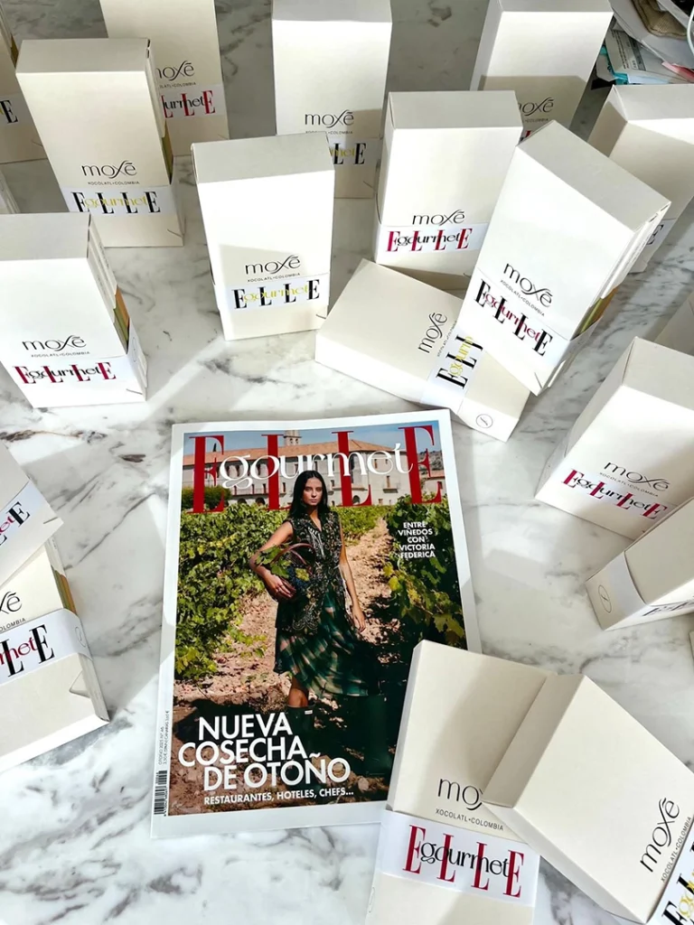 Evento Elle chocoloates personalizados con logo